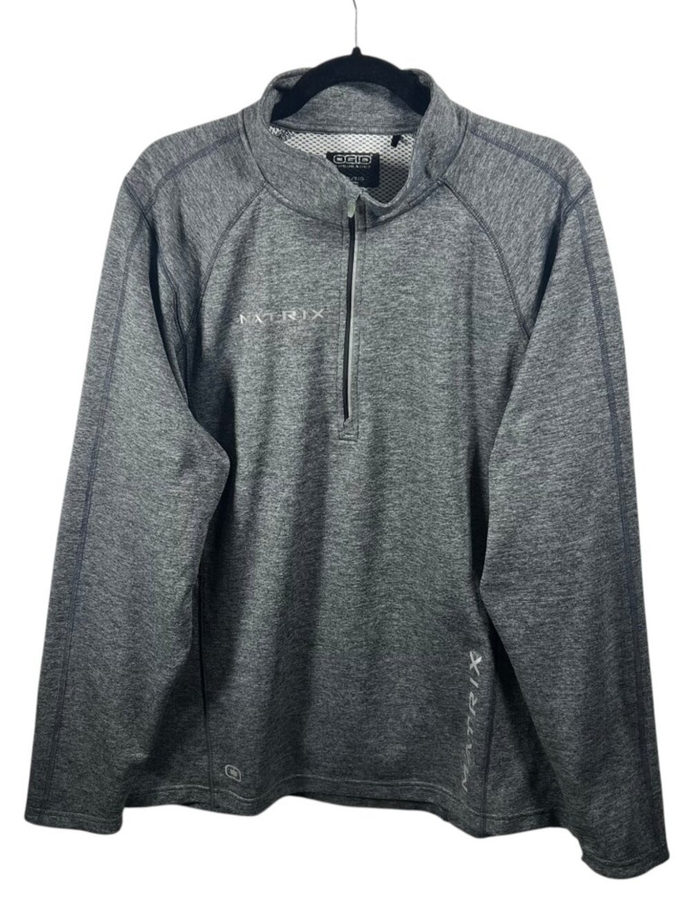 Ogio Shirt Mens Endurance 1/4 Zip XXL Matrix Long Sleeve Activewear Performance